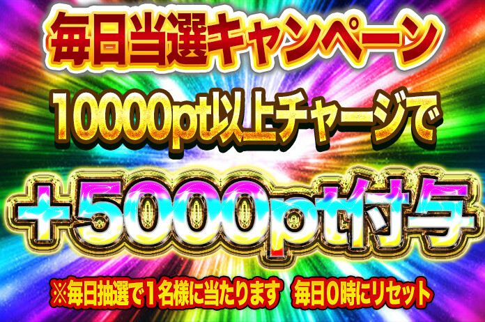 毎日当選キャンペーン