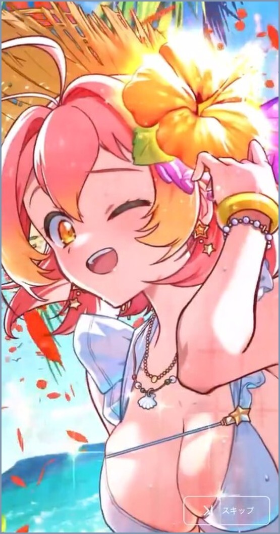 花(ハイビスカス)が光る オリパワン