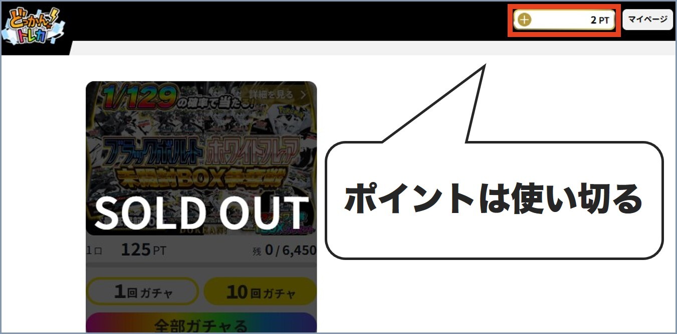 ポイントは使い切る