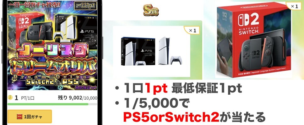 オリパXXX ログインガチャ