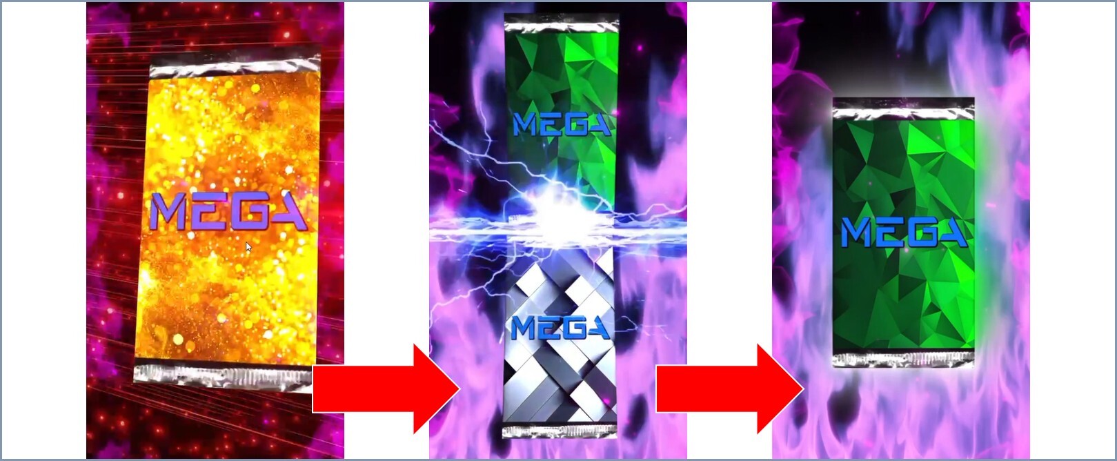 MEGAオリパパック演出