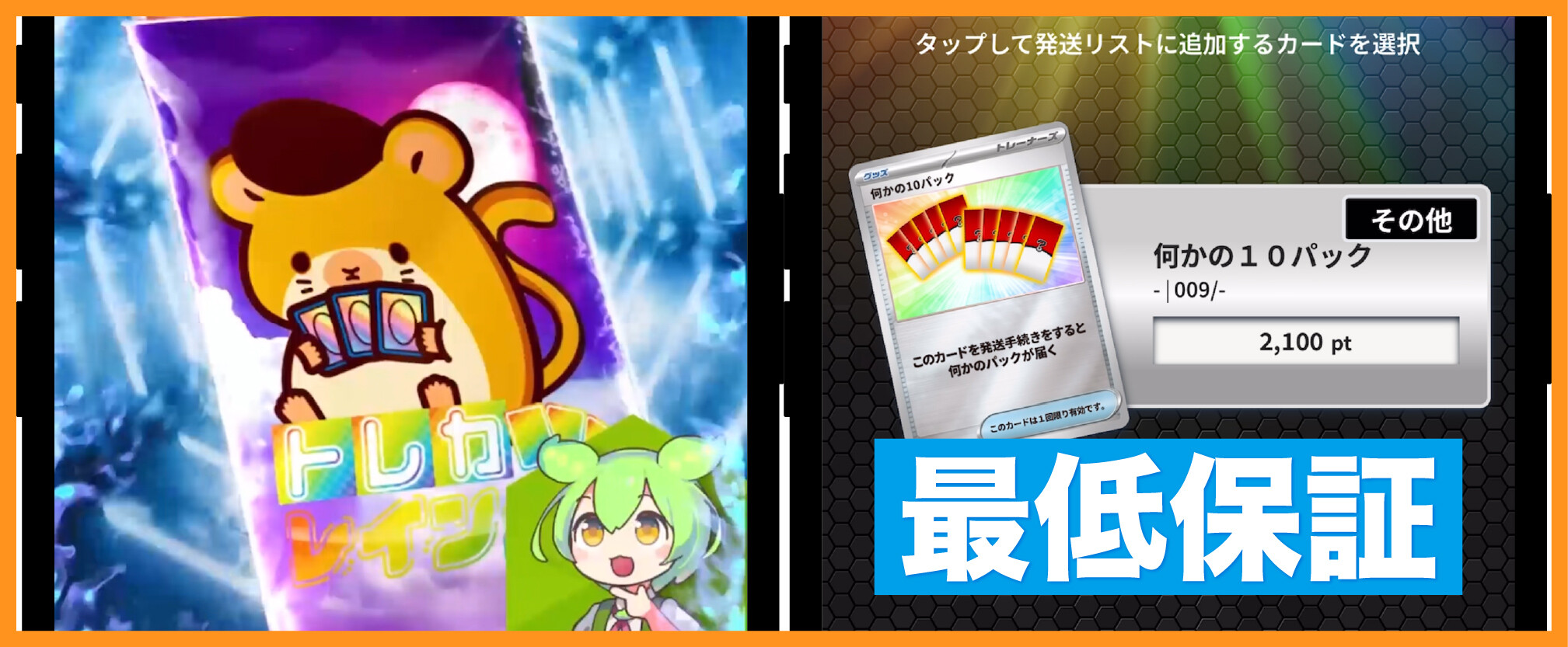 トレカレインボー_スペシャルサンキュー福袋