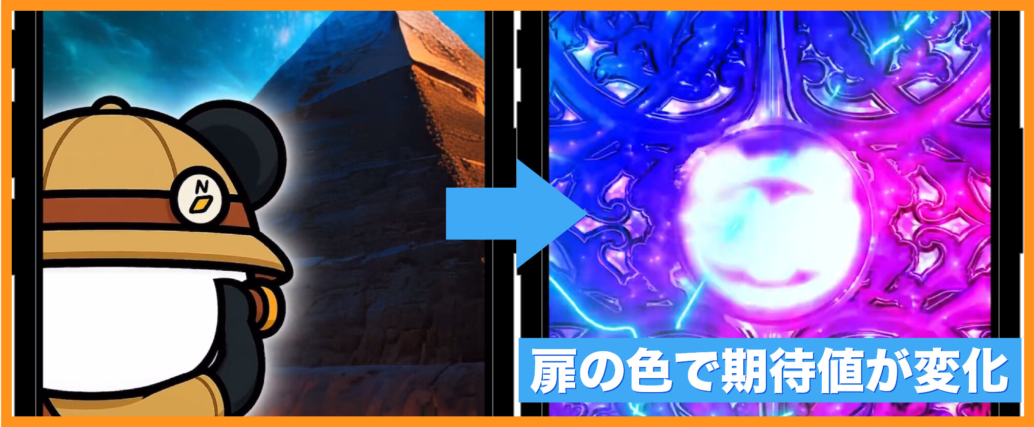 おりパンダ-ガチャ演出①探検隊演出