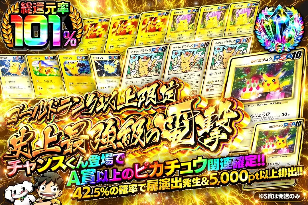 DOPA-ゴールドランク限定ガチャ